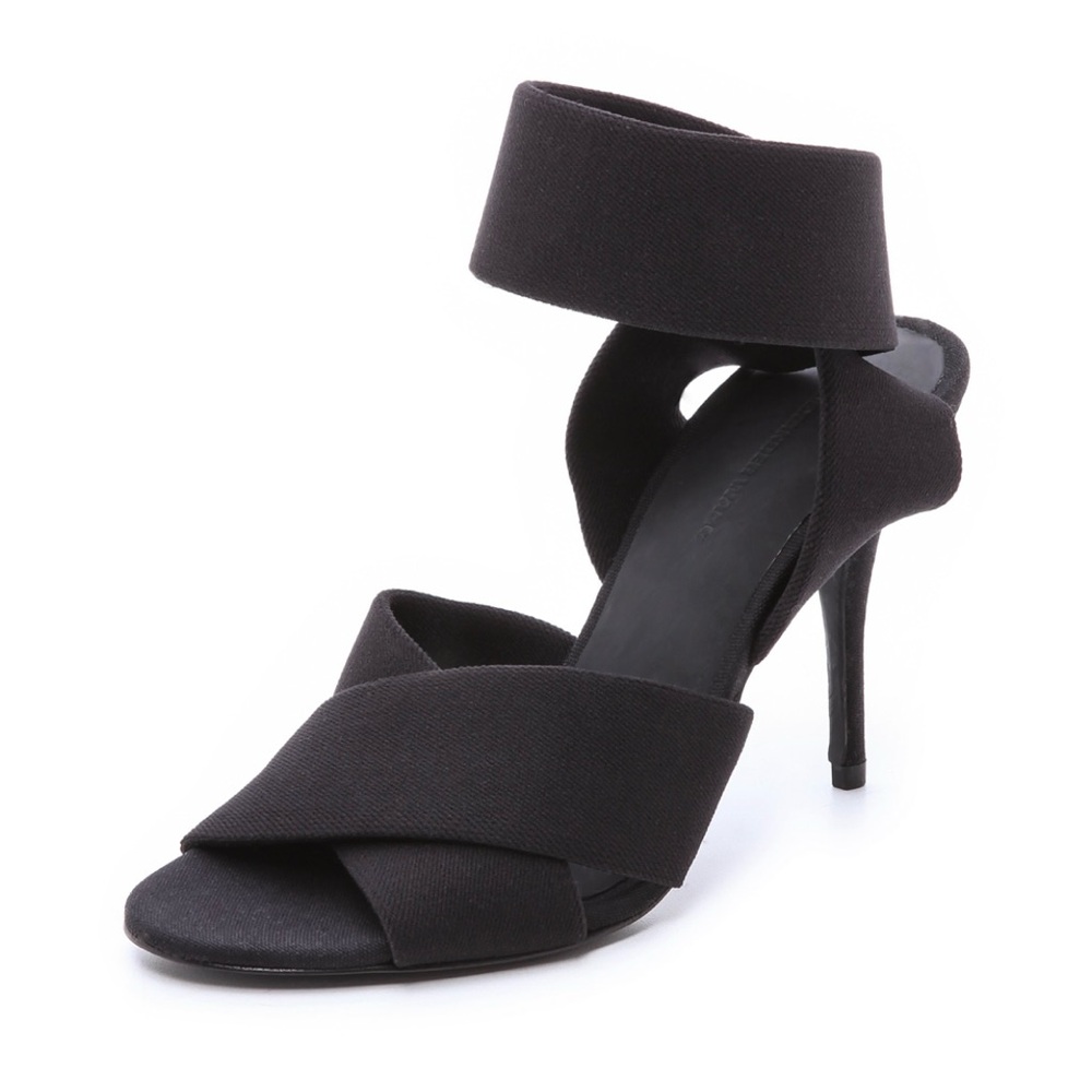 Alexander Wang Dana Ankle Strap Sandals Size 39 US 8